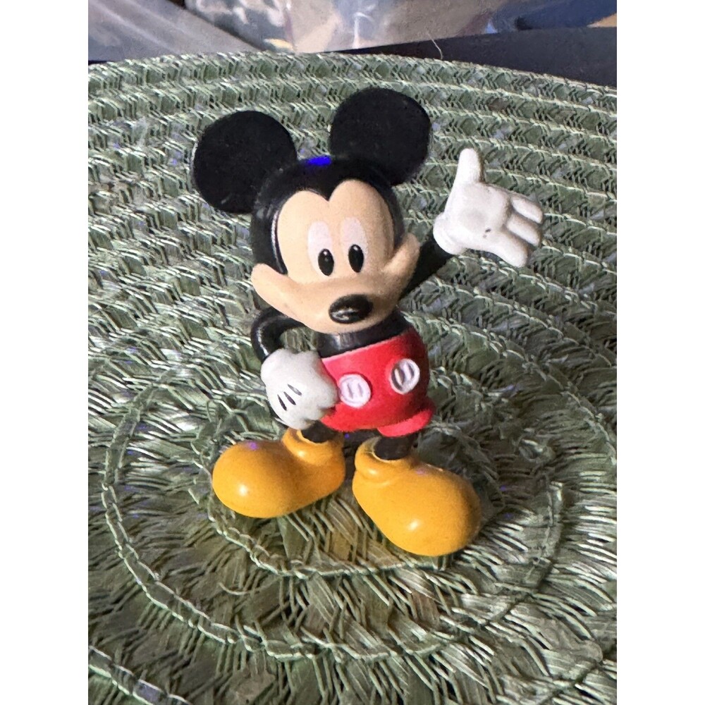 Mickey Disney Figure 3” Cake Topper Action